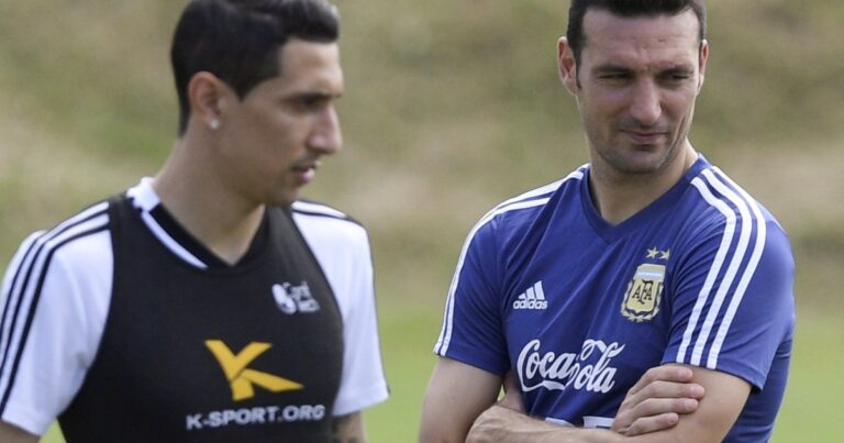 Selección: Scaloni dio la lista e incluyó a Di María