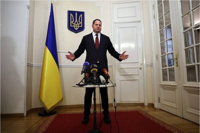 Asesor presidencial de Ucrania Andriy Yermak