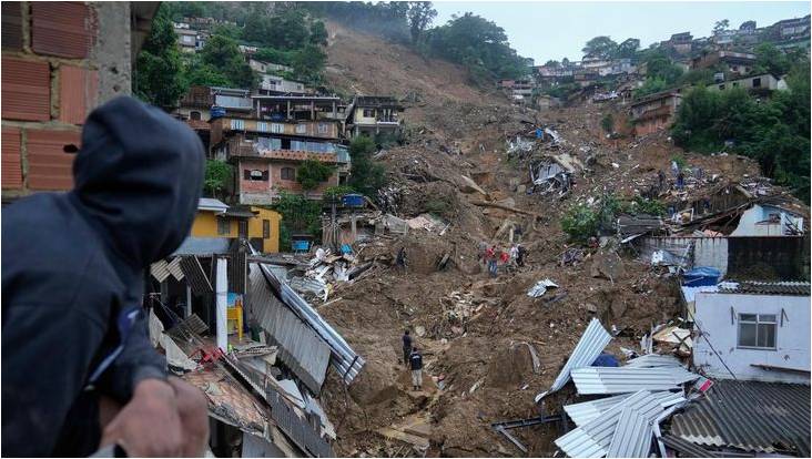 Río de Janeiro: un fuerte temporal deja al menos 38 muertos en Petrópolis