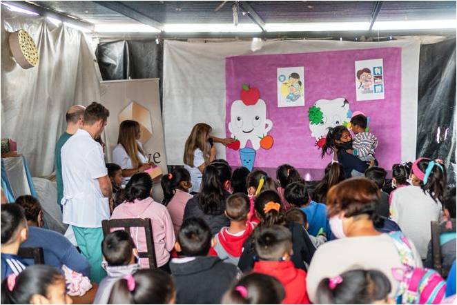 Iniciativa del grupo Pieve | Capacitan a niñas y niños salteños sobre el cuidado bucal￼