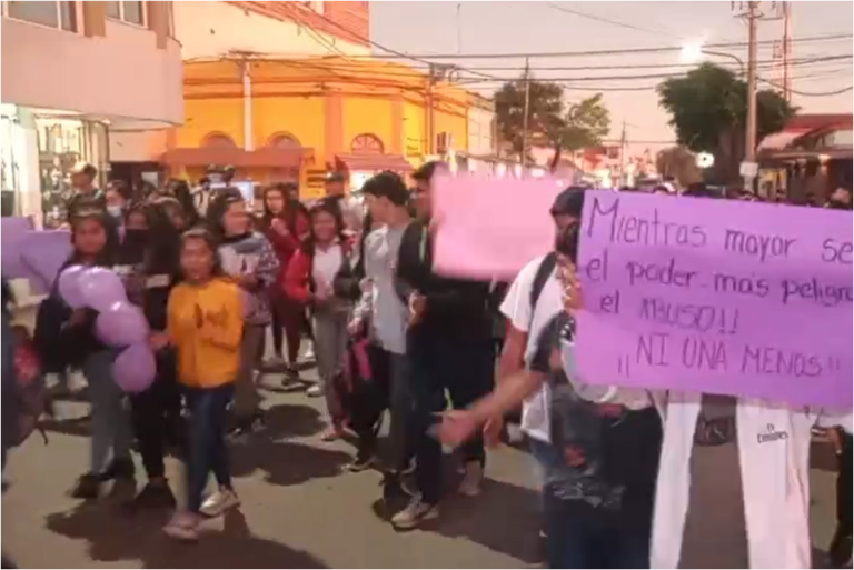 General Güemes: estudiantes marcharon tras la denuncia de abuso sexual en un colegio