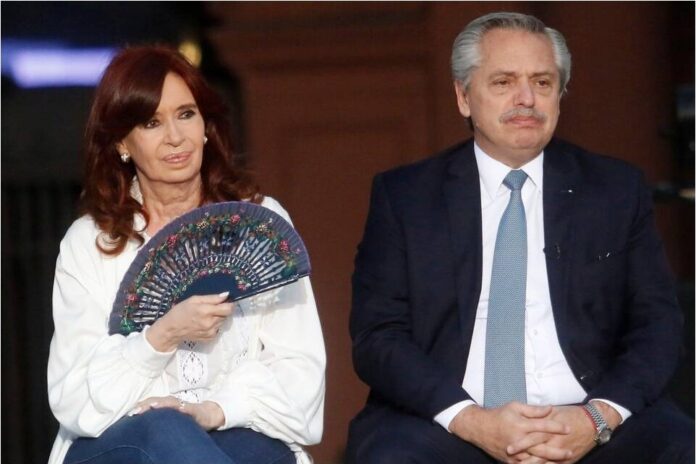 Cristina Kirchner y Alberto Fernández
