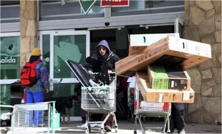 Comerciantes salteños pondrán vallados a sus locales ante posibles saqueos