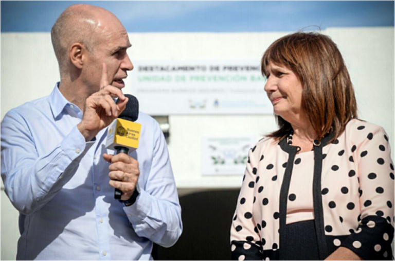 Bullrich y Larreta volvieron a rechazar el diálogo por la paz