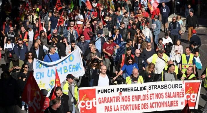 Francia: disturbios en París por reclamos de aumento salarial