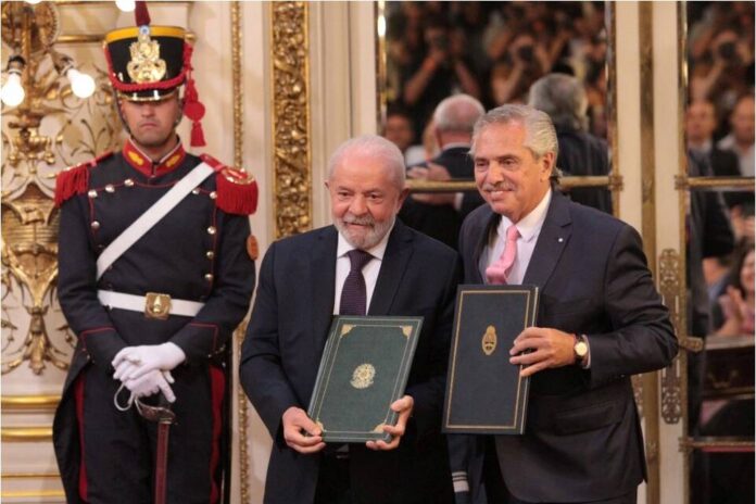 Alberto Fernández y Lula da Silva