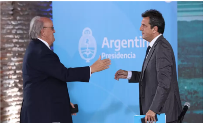Sergio Massa y José Ignacio de Mendiguren