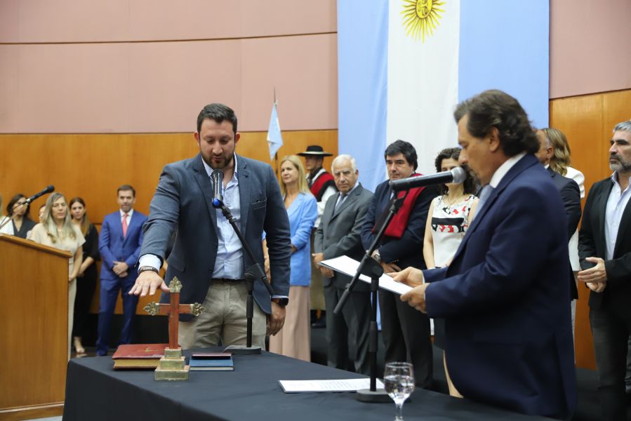 Iván Mizzau asumió como secretario de Participación Ciudadana y Relaciones con la Comunidad