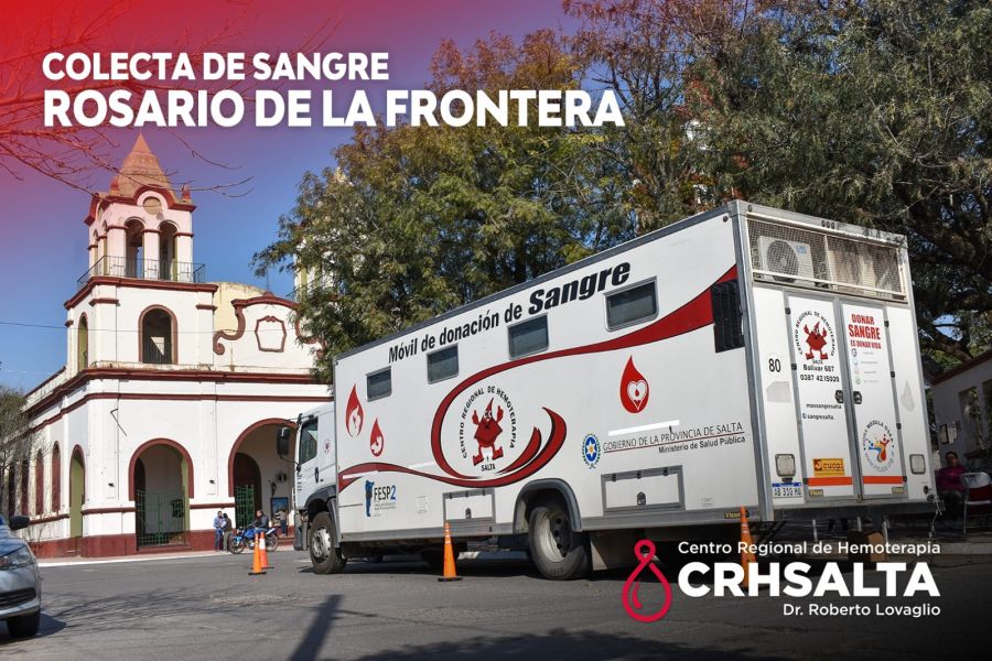 Campaña de Donación de Sangre en Rosario de la Frontera