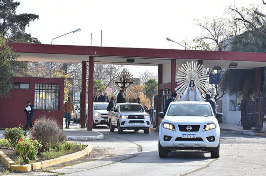Las imágenes peregrinas del Señor y la Virgen del Milagro visitarán por tercer año consecutivo la Casa de Gobierno