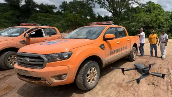 Seguridad sobrevoló con drones la cuenca del río Tartagal