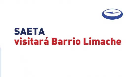 Este sábado SAETA visitará barrio Limache