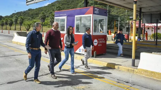 Obras y tecnología en el puesto de control de acceso a Salta