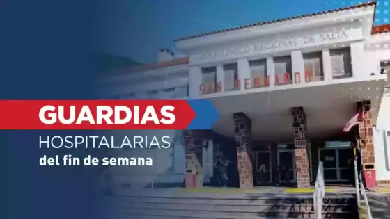 Más de 2400 personas fueron asistidas en guardias hospitalarias durante el fin de semana
