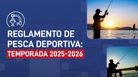 Está vigente el reglamento de Pesca deportiva para la temporada 2025-2026