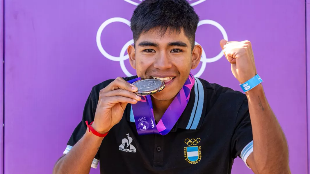 Mountain bike: Nicolás Reynoso ganó la Medalla de Plata en los Juegos Panamericanos Junior Asunción 2025