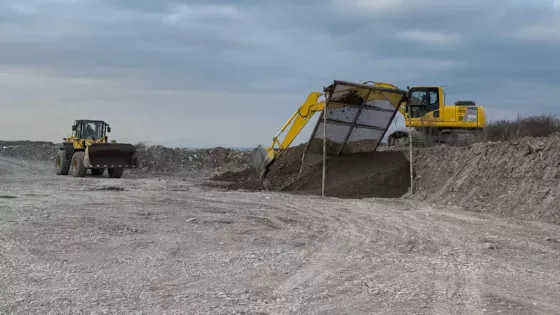 Continúan los trabajos de construcción del bypass vial de Campo Quijano