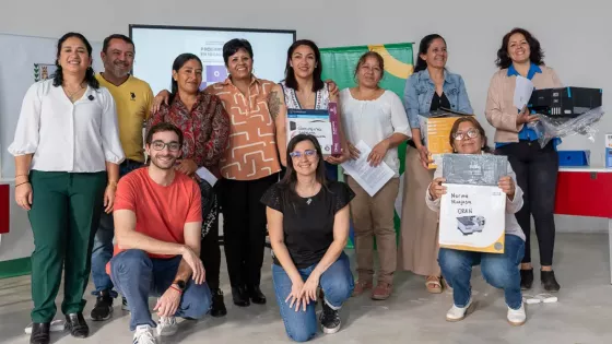 Mujeres y personas LGBTIQ+ del norte provincial accedieron a maquinaria y herramientas para sus proyectos productivos