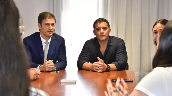 El Ministro de Gobierno recorrió la Secretaría de Justicia para proyectar ejes de trabajo