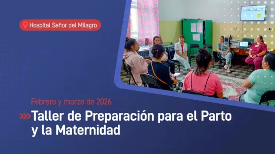 El hospital Señor del Milagro dictará un nuevo Taller de Preparación para el Parto y la Maternidad