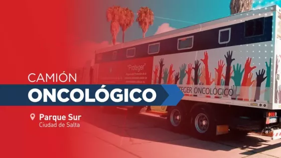 El móvil oncológico realizará mamografías y papanicolaou en la zona sur de la Ciudad de Salta