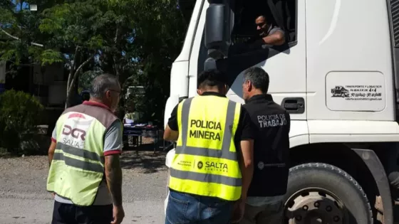 Minería fortalece los controles de la actividad con operativos en las principales rutas de la Puna