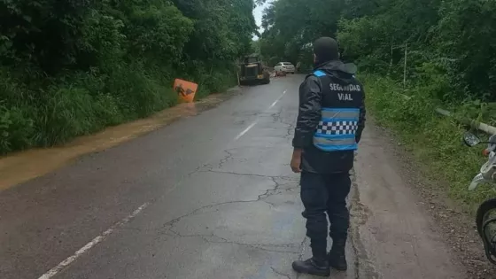 Recomendaciones de Seguridad Vial sobre el tránsito vehicular en sectores afectados por el temporal