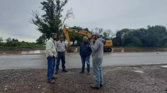 Acciones para el drenaje y monitoreo de cuencas en El Galpón y Joaquín V. González