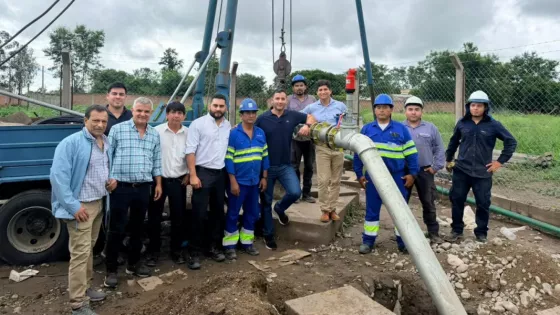 Nuevo pozo de agua en Orán beneficiará a más de 5.000 vecinos de la zona este