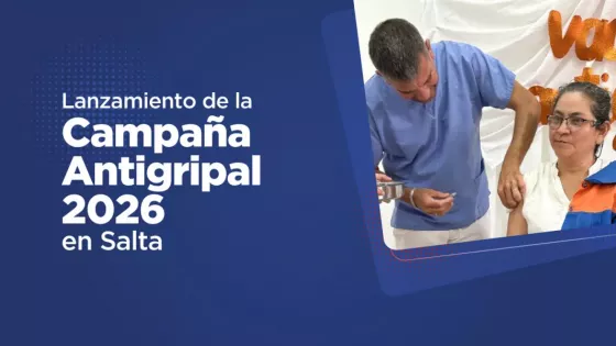 Mañana es el lanzamiento de la campaña antigripal en Salta